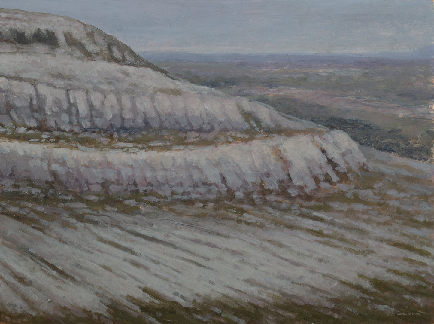 View from Mullaghmore, the Burren