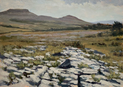 Eagles Rock, afternoon, the Burren